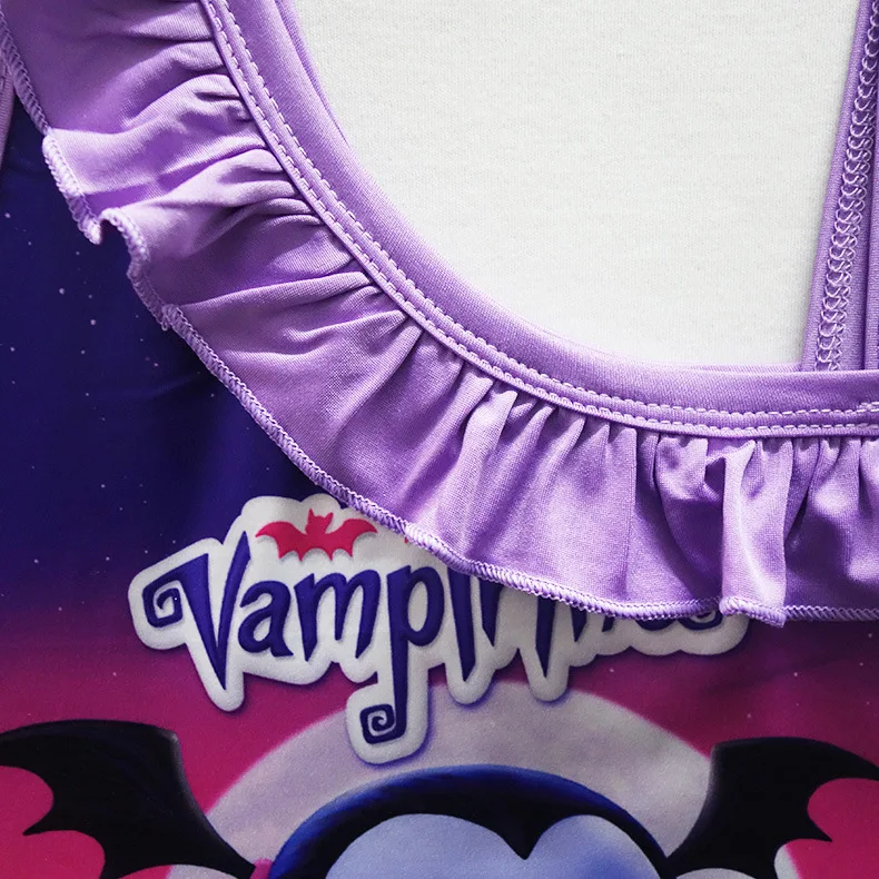 Вампира Vampirin дети Плавание Одежда для девочек 2018 Симпатичные пони костюм 1 шт.