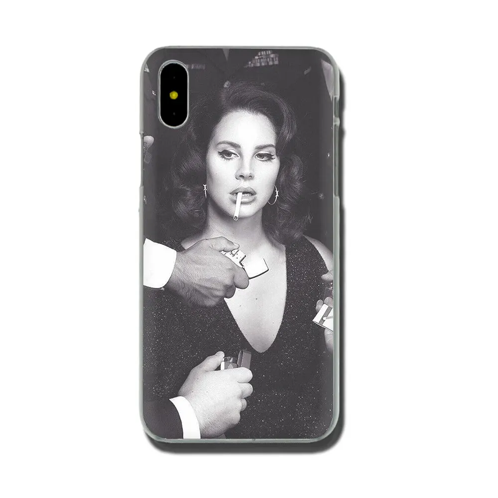 H4 Твердый чехол для телефона Lana Del Rey для iPhone 11 Pro 6 6S Plus 7 8 Plus X XS XR XS Max - Цвет: H4