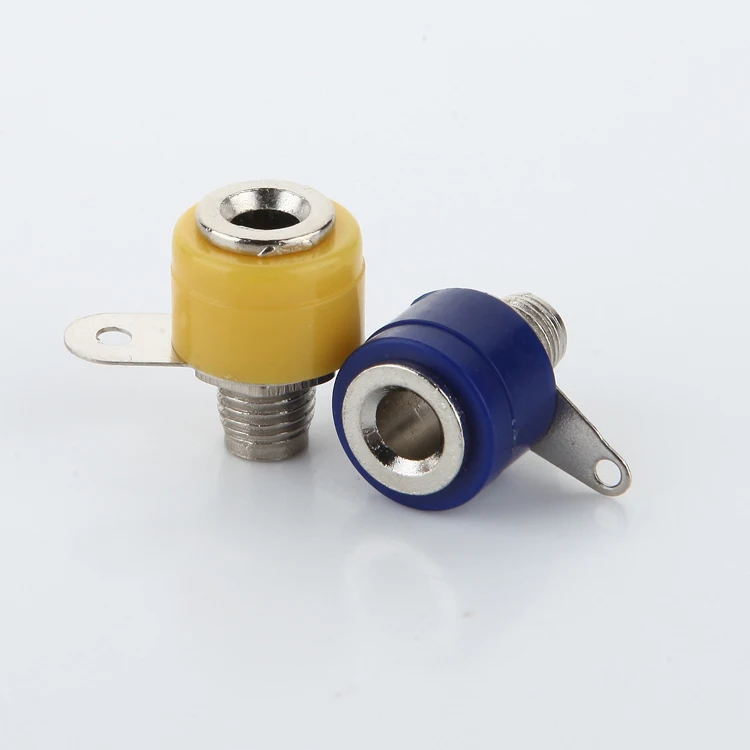 1 шт. 4 мм 19A медный банановый панельный штекер связывающий столб аудио адаптер