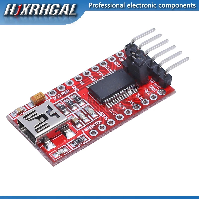 Модуль последовательного адаптера FT232RL FTDI USB/TTL для мини-порта Arduino 3 В 5 1 шт. |