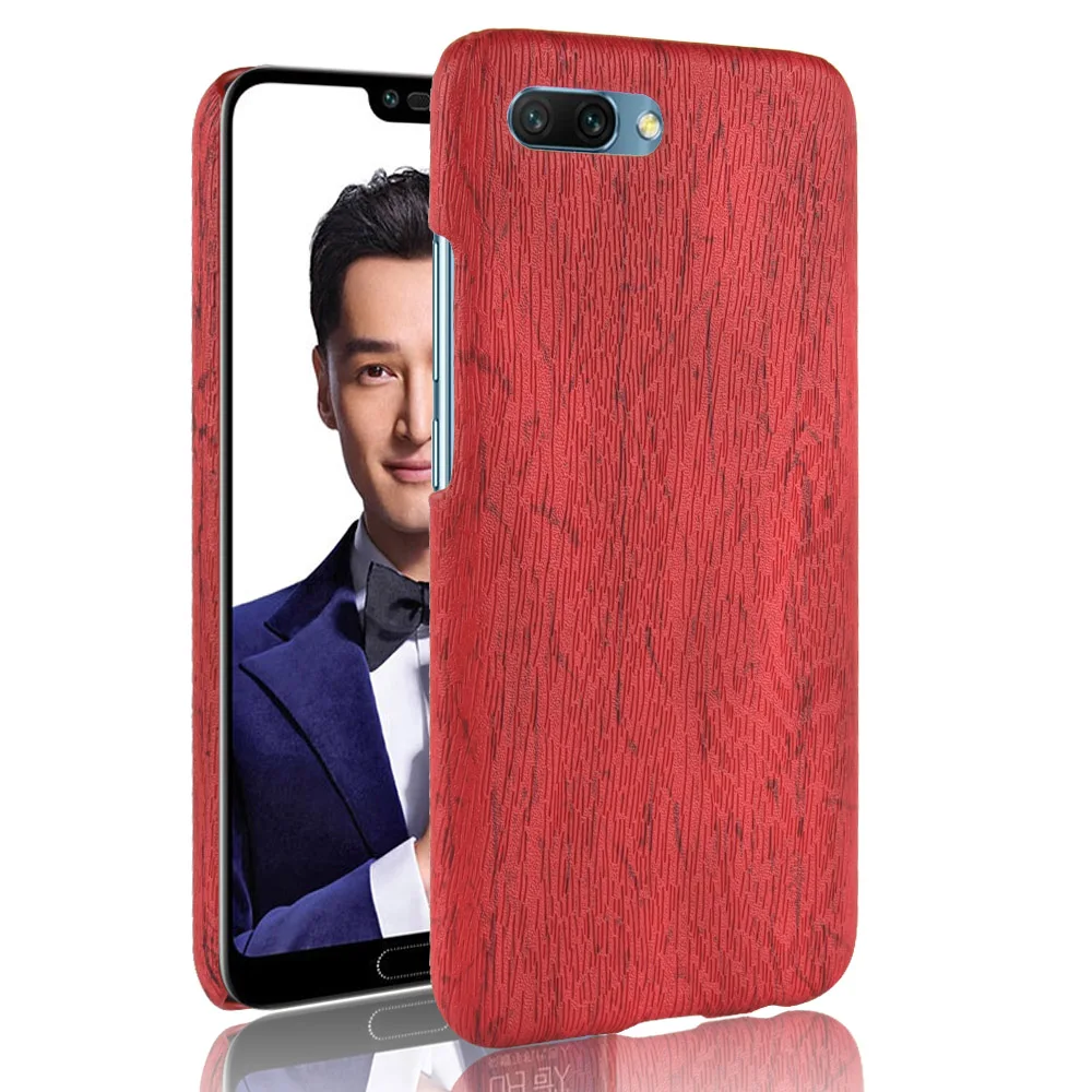 Woodern Skin Retro Leather Case For Huawei Honor 10 9 8 Lite 7 7C 7A 7X 6A 6X 6C 5C Cover Luxury Hard Shell On Phone Cases Funda |