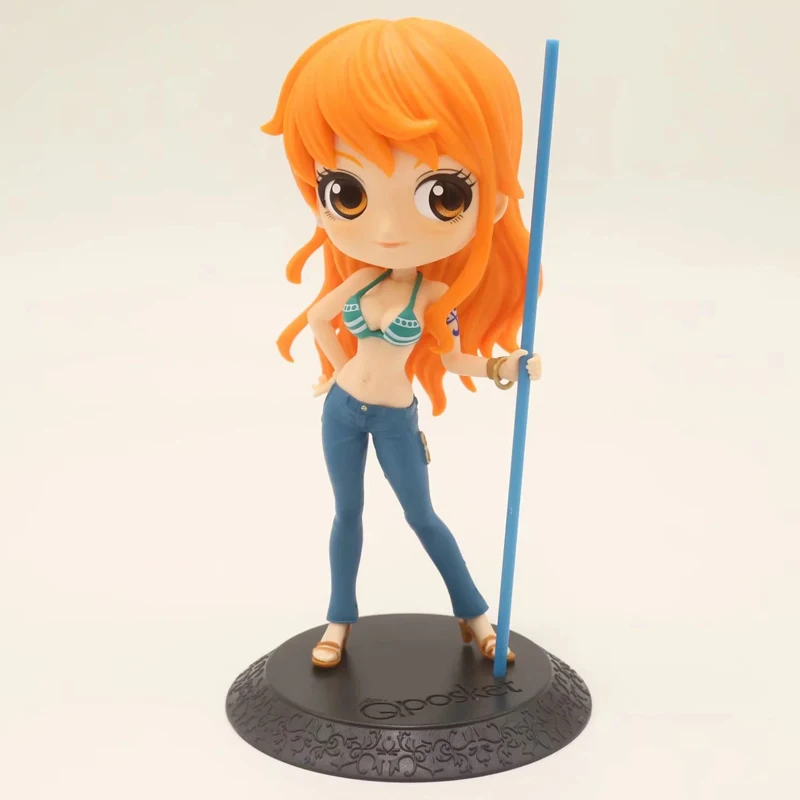 

QPosket Милая Аниме One Piece фигурка Nami модели игрушки 15 см