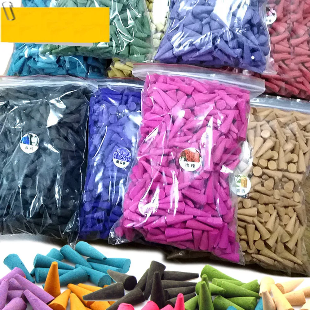 500 г/пакет оптовая торговля тайское пагода ароматный Ладан конус Spire чистый