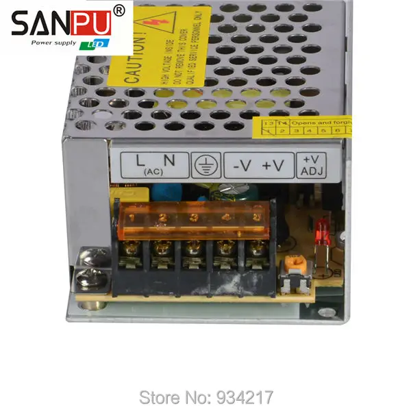 SANPU SMPS Светодиодный источник питания 36 Вт 24 В 1 5a AC DC 100 240 в импульсный