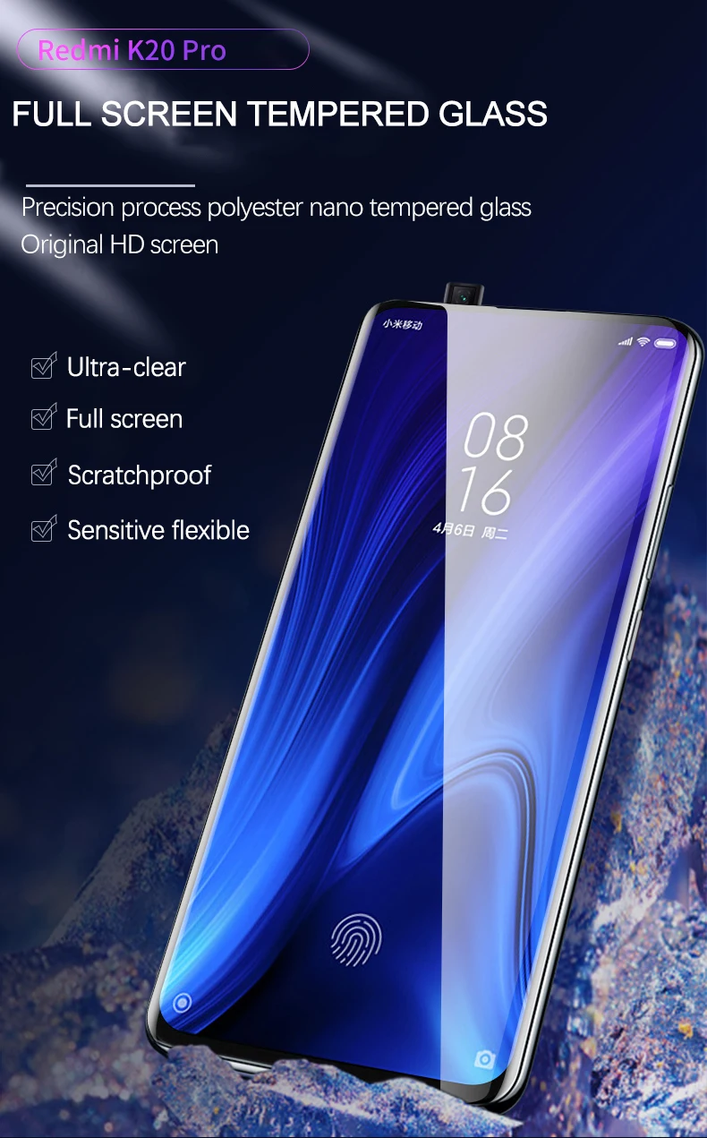 Защитное стекло для экрана Red mi K20 Pro 10D, полное Защитное стекло для Xiaomi mi 9T Pro, защитное закаленное стекло