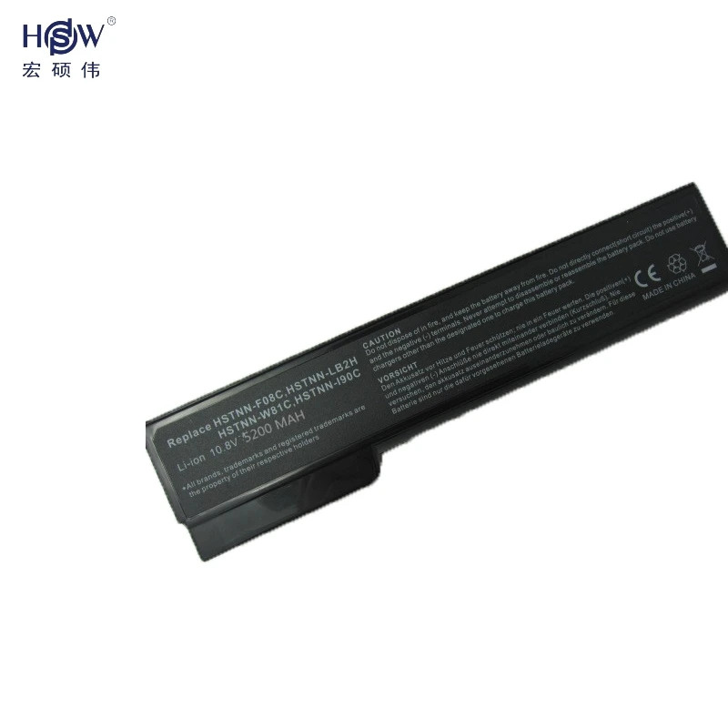 HSW Аккумулятор для ноутбука HP 8460p 8460w 8470p 8470w 8560p 8570p 6360b 6460b 6465b 6470b 6475b 64760b 6565b 6570b |