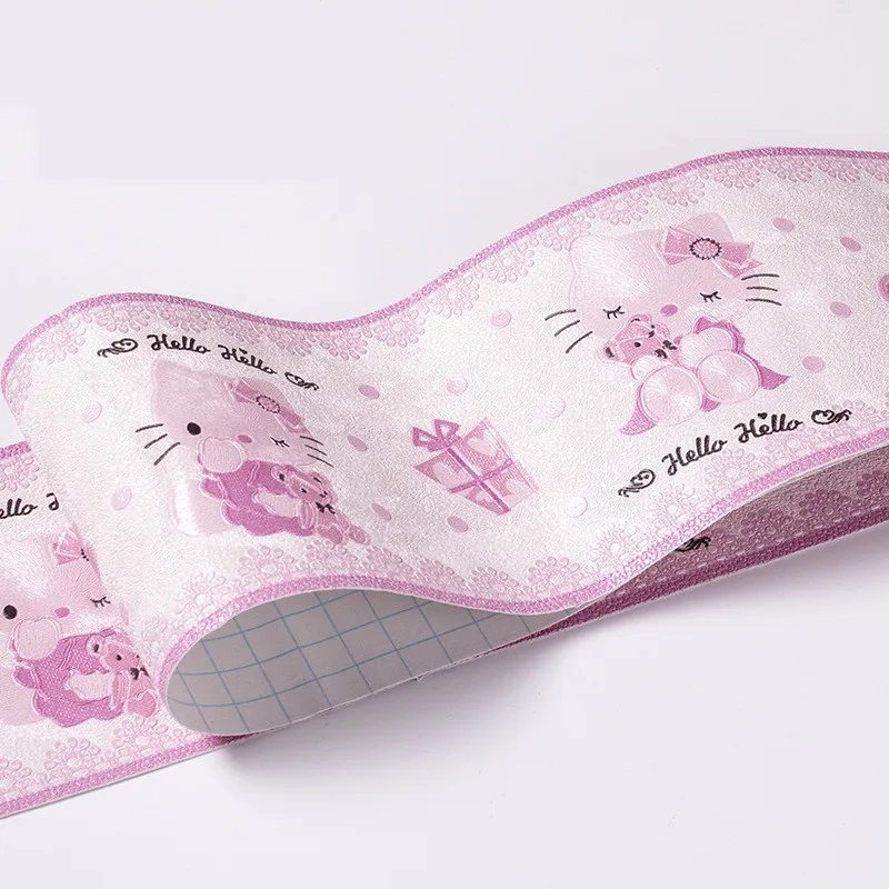 5 м самоклеящиеся обои ПВХ Водонепроницаемый линия талии границы ванная туалет