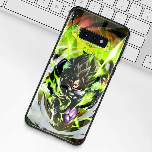 007 Чехол из закаленного стекла Dragon Ball для samsung Galaxy S10 S10e S9 S8 S10 Plus Note 9 A50 A30 - Цвет: 007