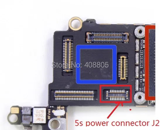 20 шт./лот оригинальный новый разъем J2 для Iphone 5S 5C на материнской плате | Мобильные