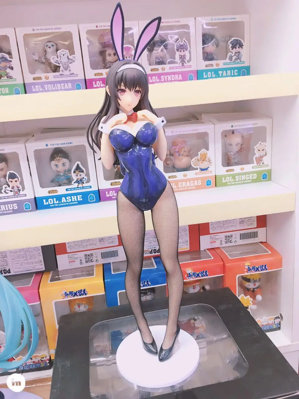 Аниме героиня саэнай No Sodatekata Kasumigaoka Utaha Bunny сексуальная девушка экшн фигурка из