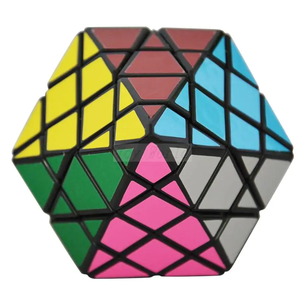 Diansheng восьмиугольная Пирамида dipyramid 4x4 Форма режим Magic Cube Puzzle Игрушечные лошадки