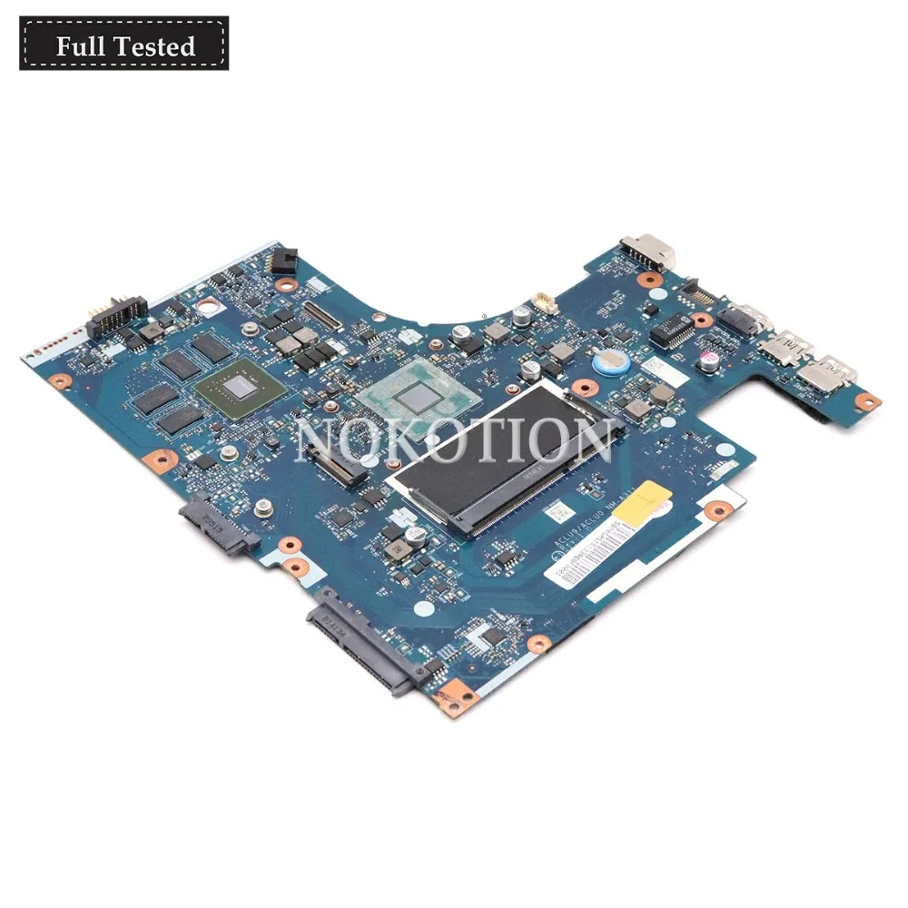 

NOKOTION ACLU09 ACLU0 NM-A311 5B20G05120 для lenovo ideapad G40-30 14-дюймовая материнская плата для ноутбука SR1W2 N3530 geforce 820M DDR3