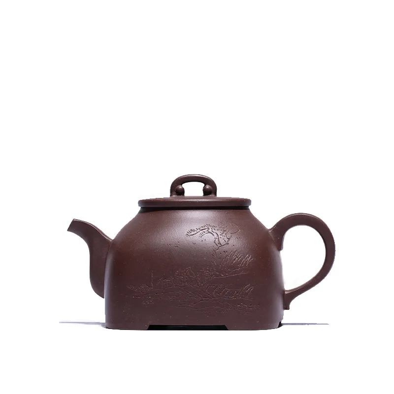 Аутентичный китайский чайник для заварки чая горшок Zisha знаменитый чайник технолога все ручная работа, из фиолетовой глины чайный напиток для заваренный чай