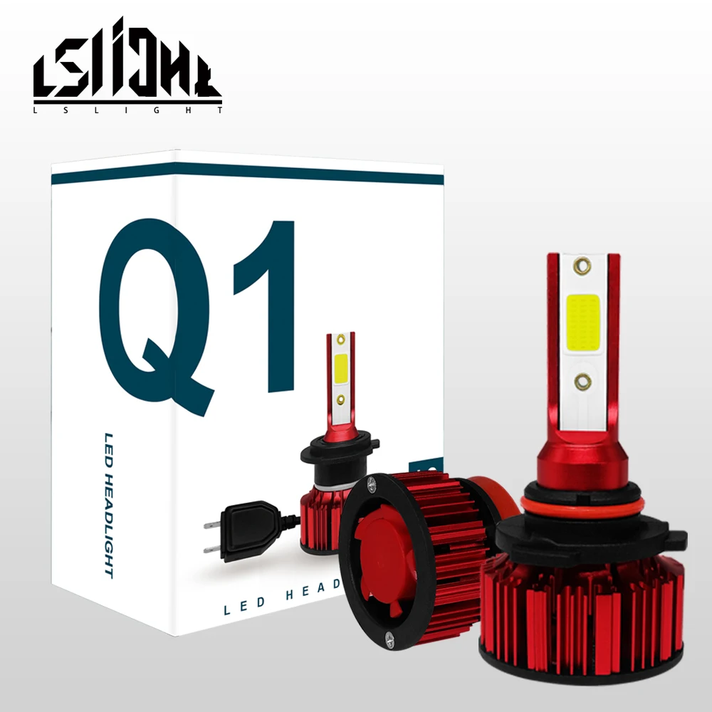 LS светильник светодиодный головной автомобильный h4 h7 9005 9006 h8 h11 hb3 hb4