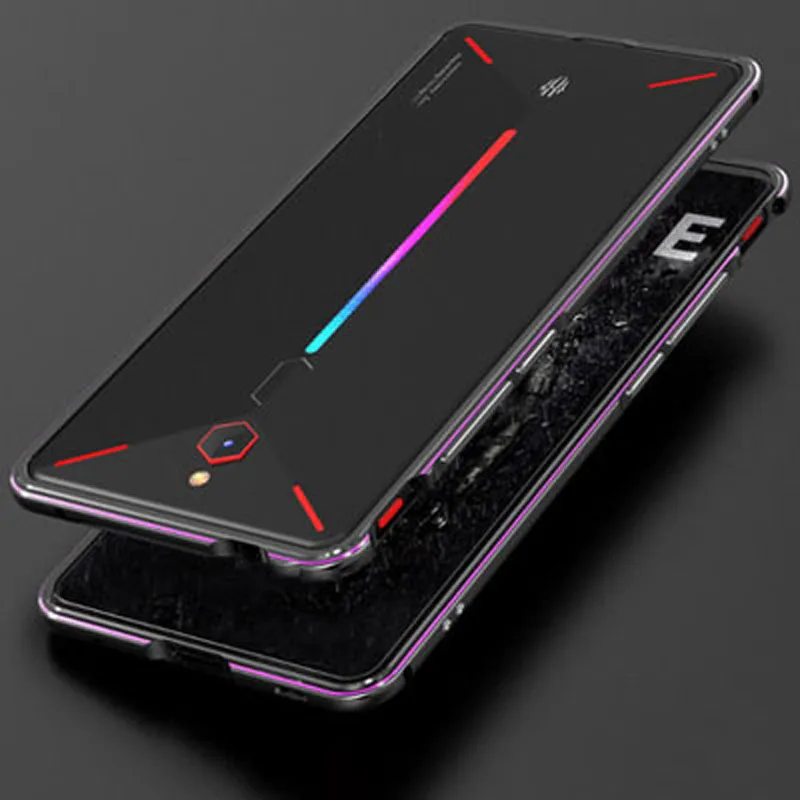 Роскошный бренд Алюминиевый металлический бампер 6,0 ''для Nubia Red Magic Red Devil металлические чехлы крышка Колонка Форма рамка NX609J