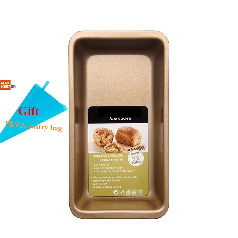 Metal Toast Baking Bread Pan Tools For Cakes Mold Rectangular Supplies |