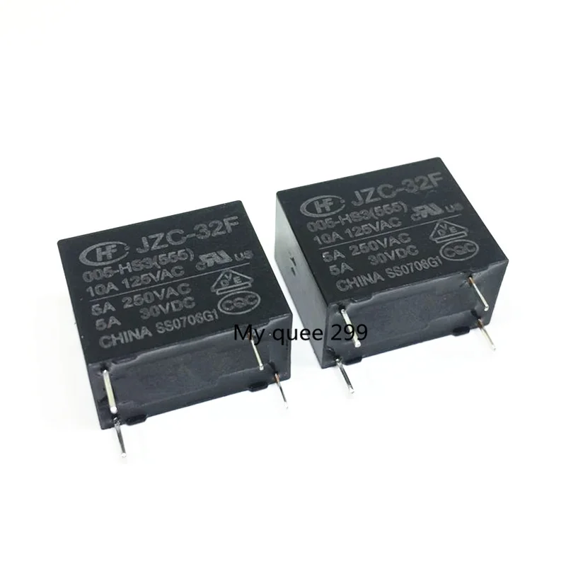 50 шт./лот реле HF32F 5 А 250 в перем. Тока 4pin | Обустройство дома