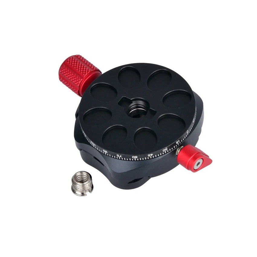 Мини 1/4 &quotQuick Release Plate Mount 360 градусов пейзаж панорамная головка