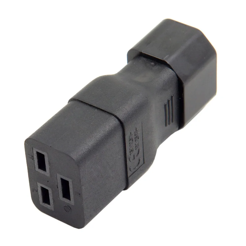 IEC320 Male C14 to Female C19 Power Mains Extension Adapter for PDU UPS 10A 16A | Электроника