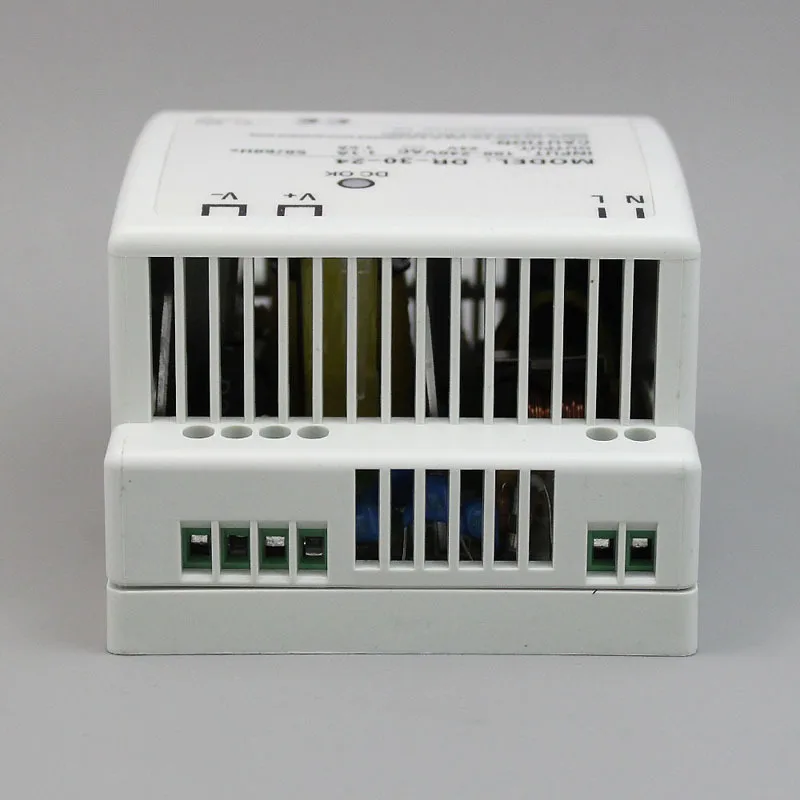 

low cost fast delivery DIN RAIL switch power supply 12v 2.5a DR-30-12 30w 12v 2.5a din mounting small size thin size