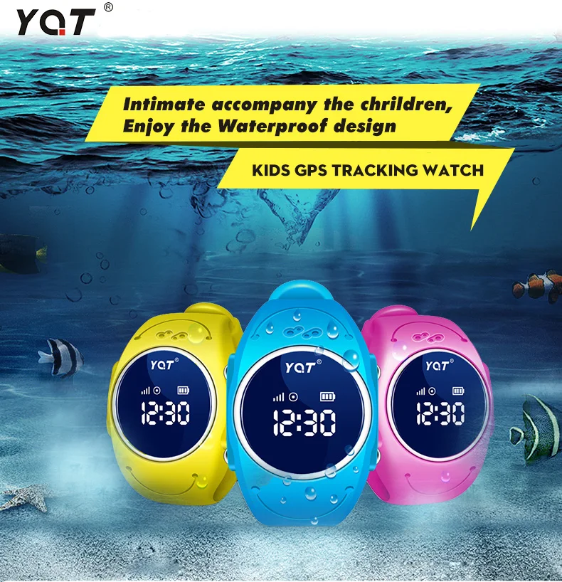 Q520s водонепроницаемый IP68 gps трекер Детские умные часы с бесплатной доставкой
