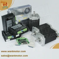 new 3 axis nema 34 wantai stepper motor 1232oz in6a cnc mill cut engraving laser www wantmotor com