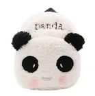 Милые плюшевые сумки с милой пандой и медведем, маленький рюкзак, школьные ранцы для детей дошкольного возраста, рюкзаки для детей дошкольного возраста