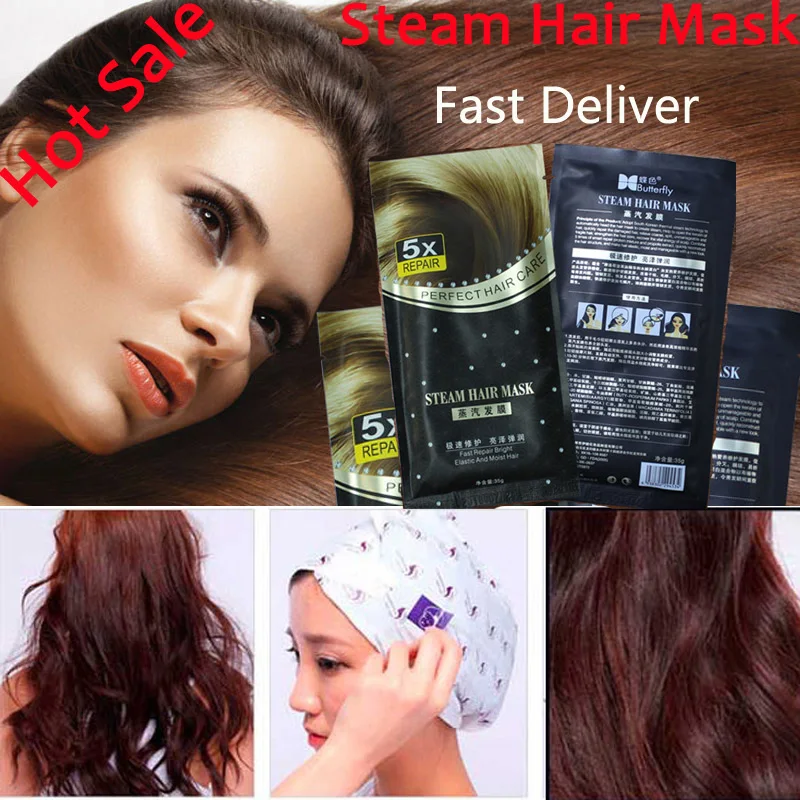 Кератиновая маска для волос с автоматическим нагревом 3 шт.|hair mask keratin|hair maskkeratin hair