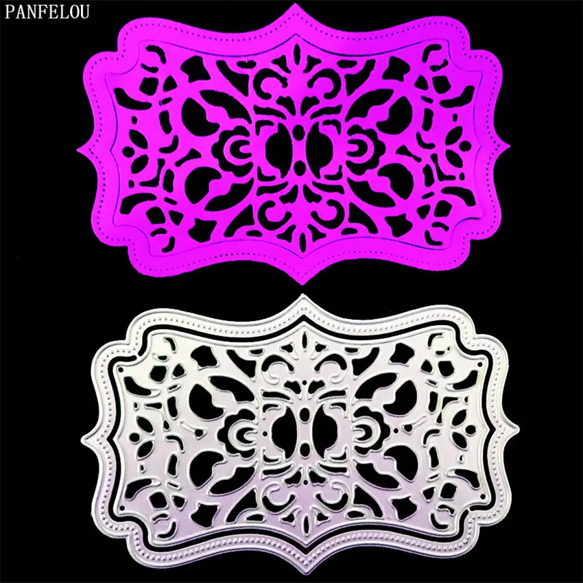 PANFELOU Dreamland лабиринт Бумага высечки штампы металла Ремесло Скрапбукинг/DIY Пасха
