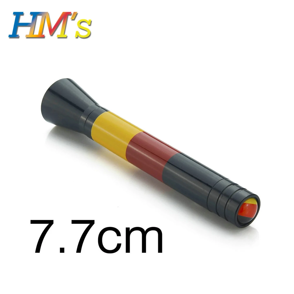 Для мини-F54 F55 F56 F57 F60 MINI Countryman, MINI Clubman, автомобильные аксессуары телевизионные антенны для MINI Cooper R50 R52 R53 R55 R56 R57 R58 R59 R60 R61 - Цвет: Flag DE 77mm