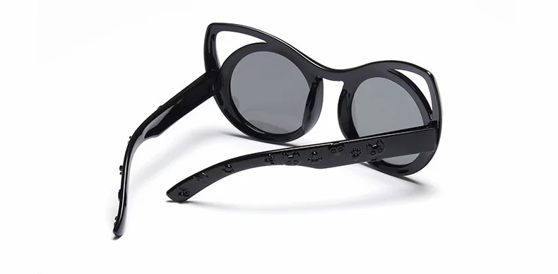 Солнцезащитные очки для девочек и мальчиков поляризационные в винтажном стиле с