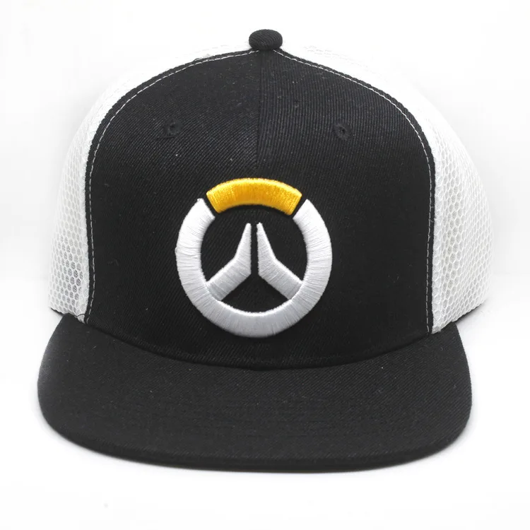 Кепки Overwatch с вышивкой Snapback Хип Хоп бейсболки мужские влюбленные пары Мужчины