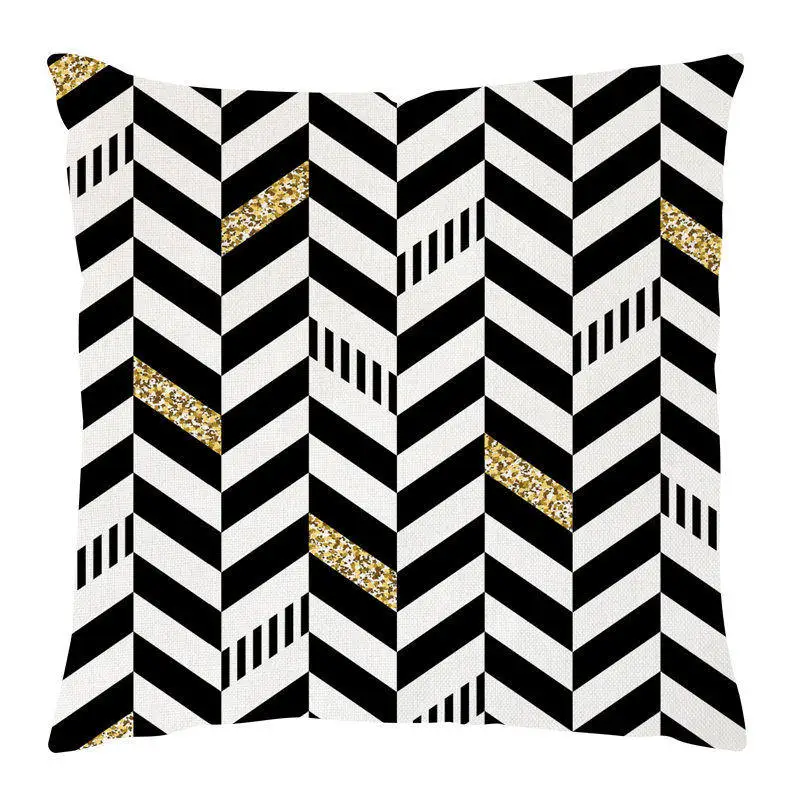 Nordic Simple Modern Color Polygon Geometric Plain Printed Cushion Cover Pillowcase Square 45*45cm Bedroom Decor Cojines G2331 | Дом и сад