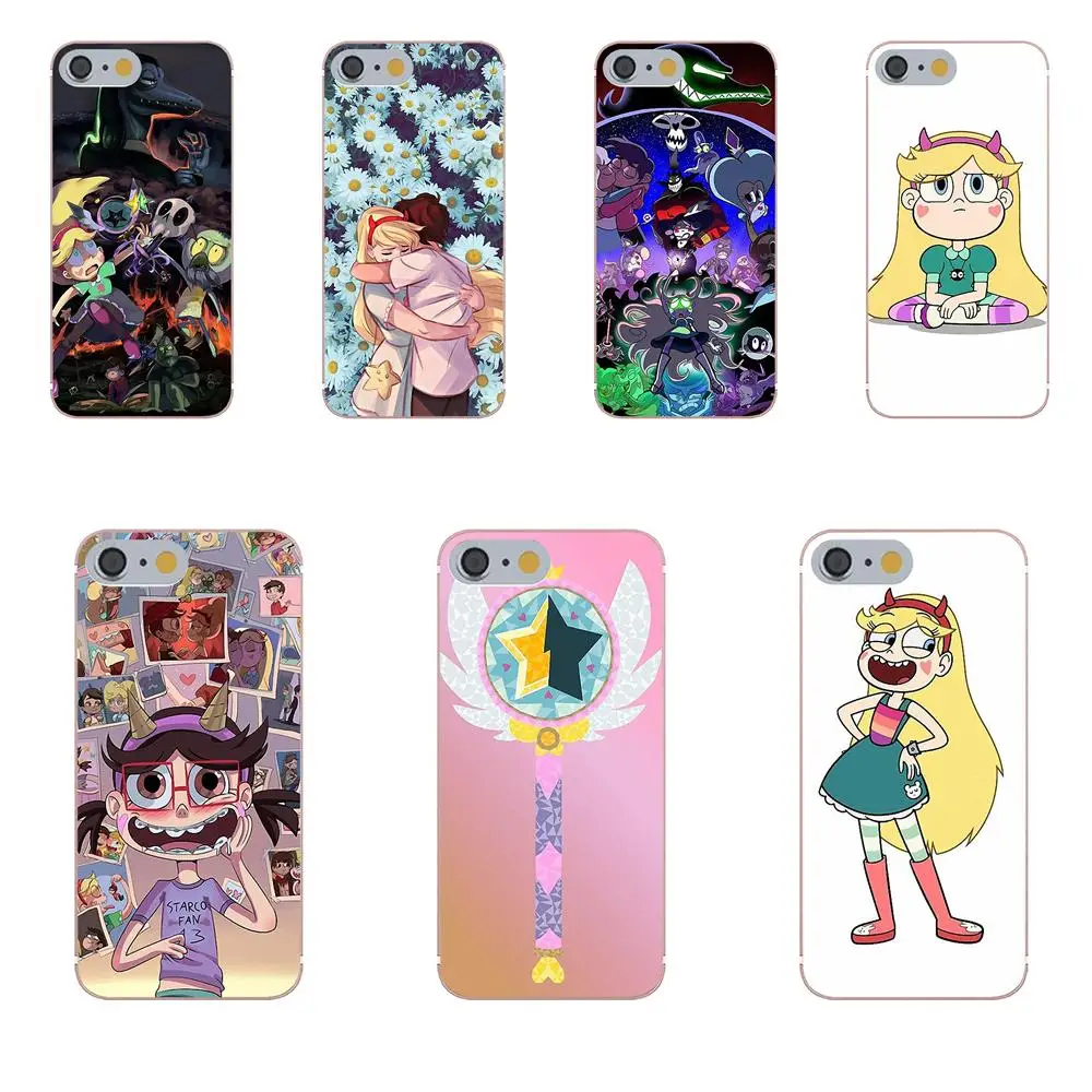 Tpwxnx Star Vs The Force Of Evil TPU чехол для Huawei Honor 4C 5A 5X 6A 6C 6X 7X 9 V8 V10 Mate 7 8 10 P9 P20 Pro Lite