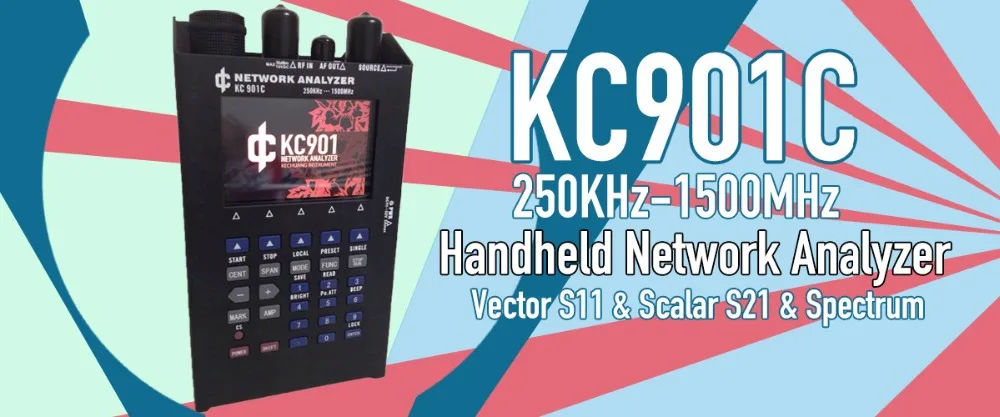 KC901C 1.5GHz VECTOR NETWORK ANALYZER spectrum analyzer |