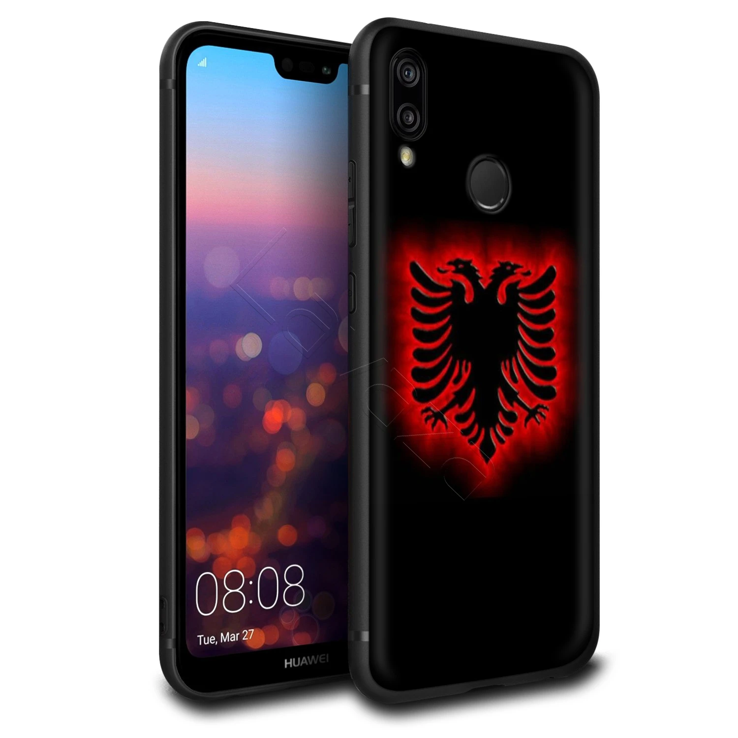 Чехол Lavaza в стиле ретро с флагом Албании и орлом для Huawei Honor 10 9 8 8x 8c 7x 7c 7a Note Nova 3 3i Lite