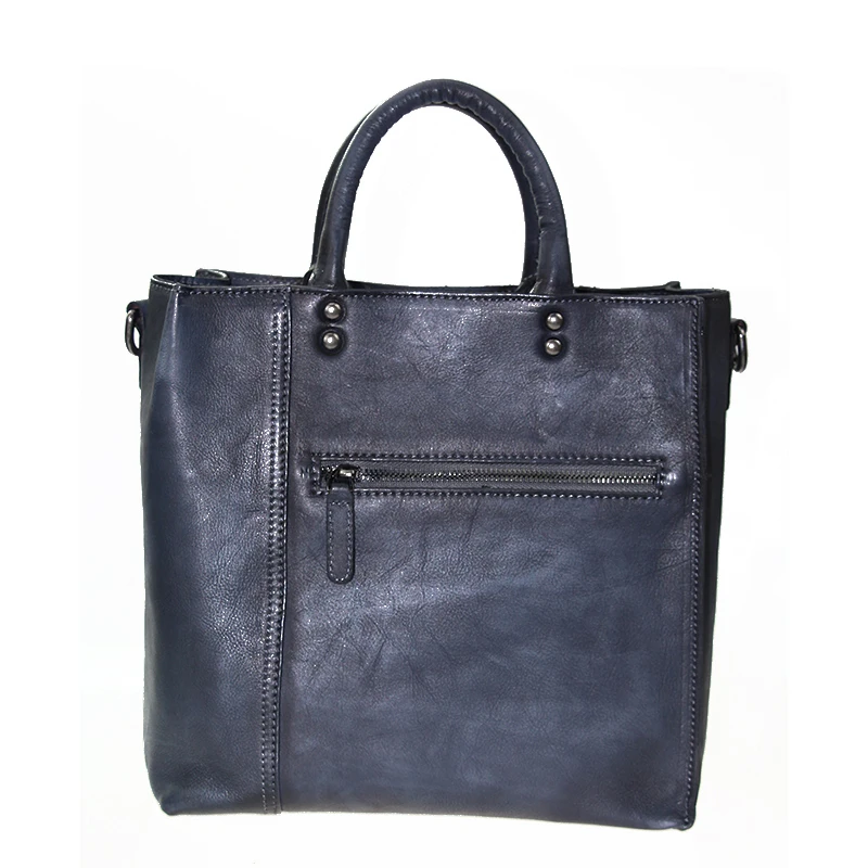 Ретро Женские шипованные ручные сумки из натуральной кожи 2019 последняя сумка на