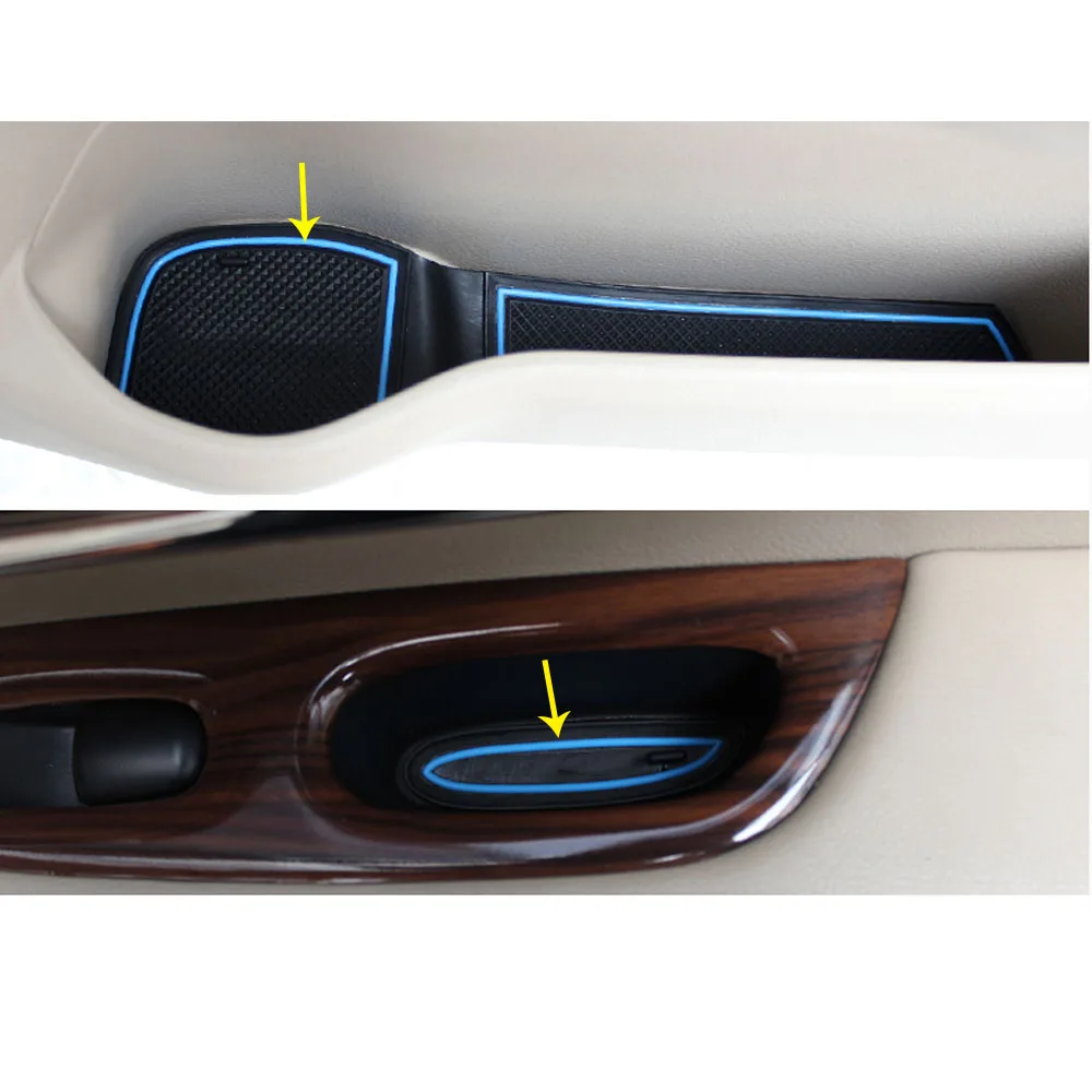 Для Nissan X trail xtrail T32/Rogue 2014 2015 2016 автомобильный прорезиненный Противоскользящий