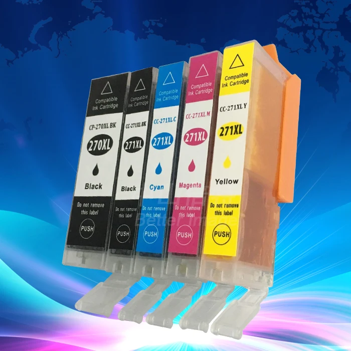 XIMO по акции! 5 пакетов Φ XL PGI 270 Ink для PIXMA MG 5720 5721 5722 и т. д.|pixma ink|pixma mg |
