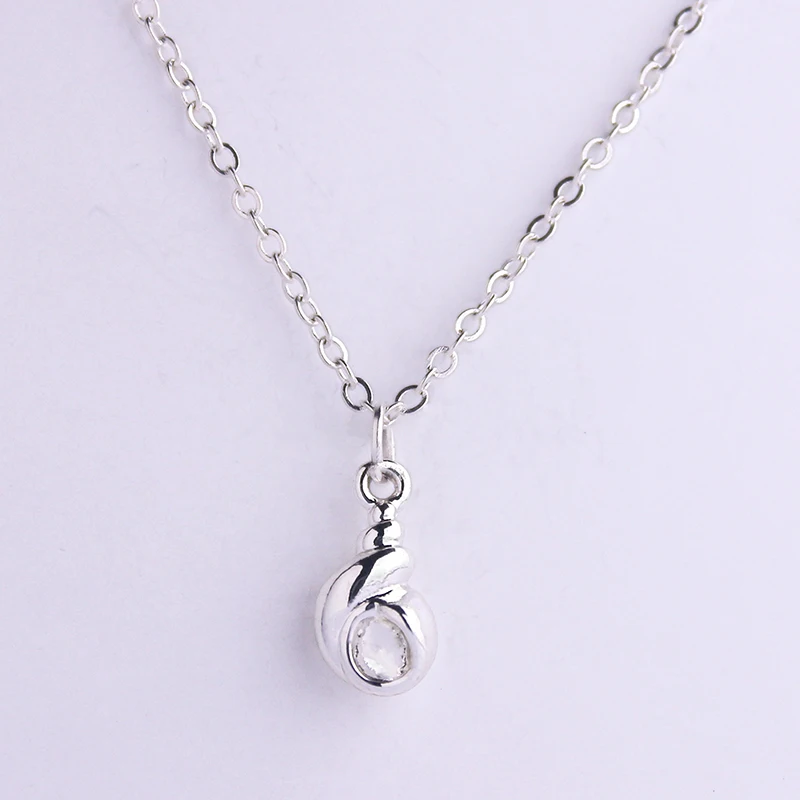 Кулон ракушка ожерелье золотистого цвета крошечное очарование модные ювелирные