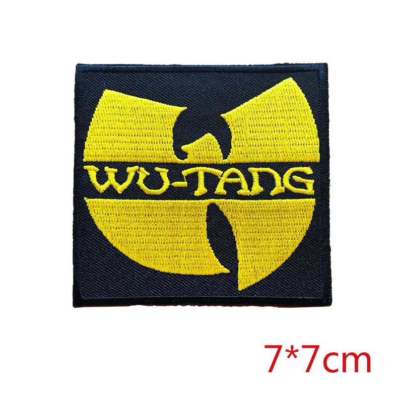 Wu-Tang Clan hardcore хип-хоп группа железная аппликация вышитая нашивка