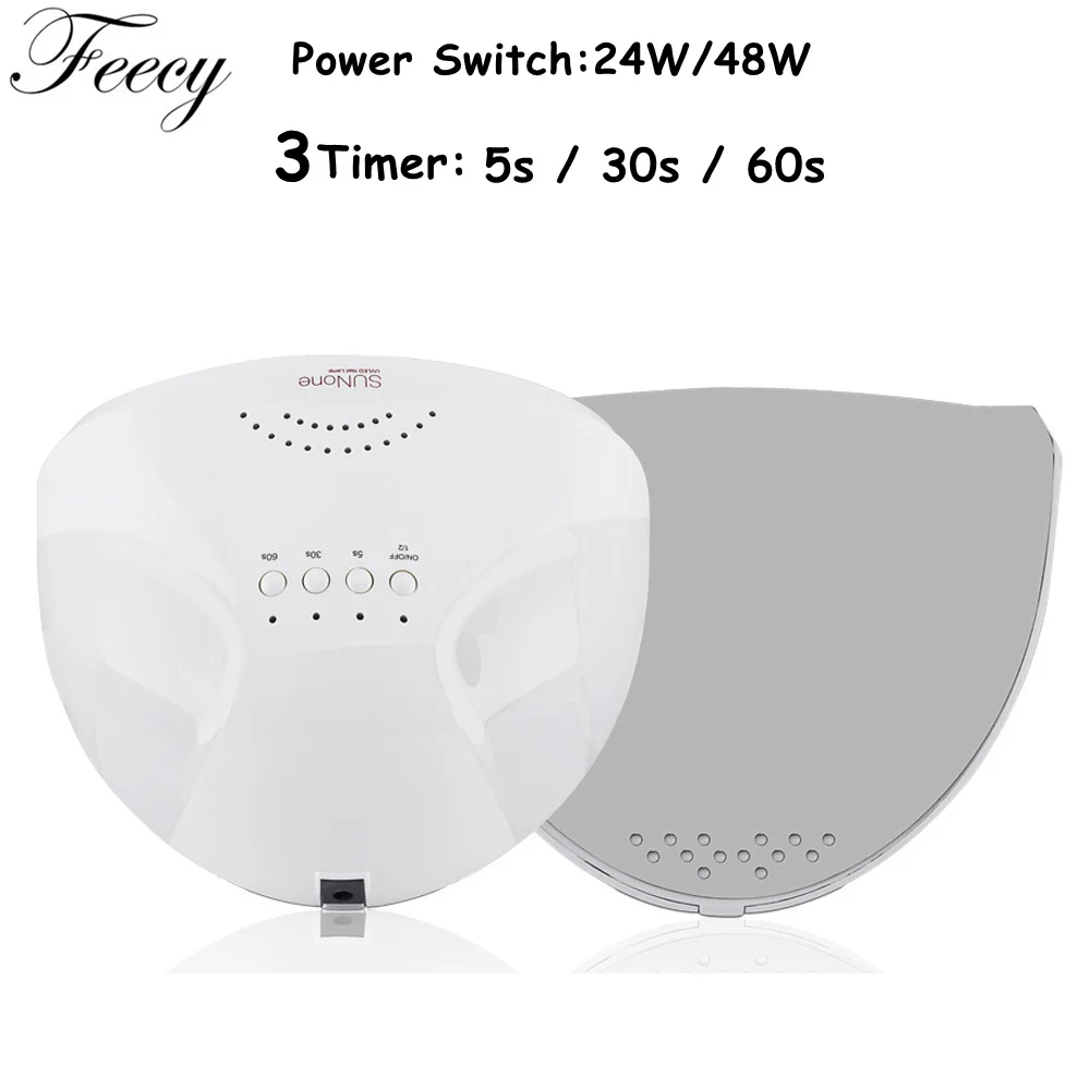

Lamp for Nail Dryer 48W Sunone UV LED Nail Lamp for Manicure Dryer Lamp for Drying Nail Gel Nail Polish Lampe UV Feecy