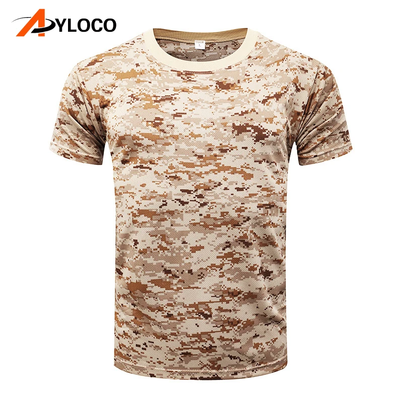 Летние мужские камуфляжные футболки из питона армейские тактические военные с