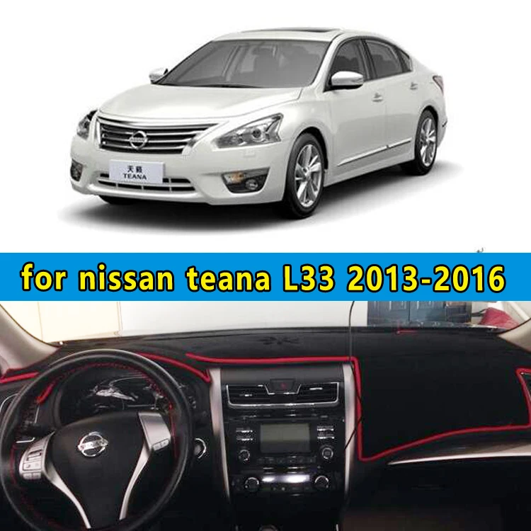 

car dashmats car-styling accessories dashboard cover for nissan teana L33 2013 2014 2015 2016 2017