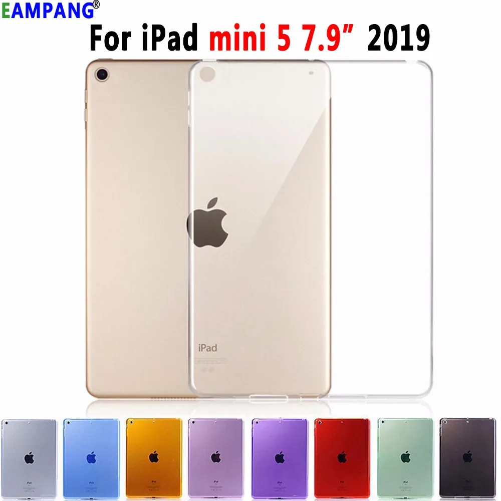 Тонкий мягкий прозрачный силиконовый чехол премиум-класса из ТПУ для Apple iPad mini 5