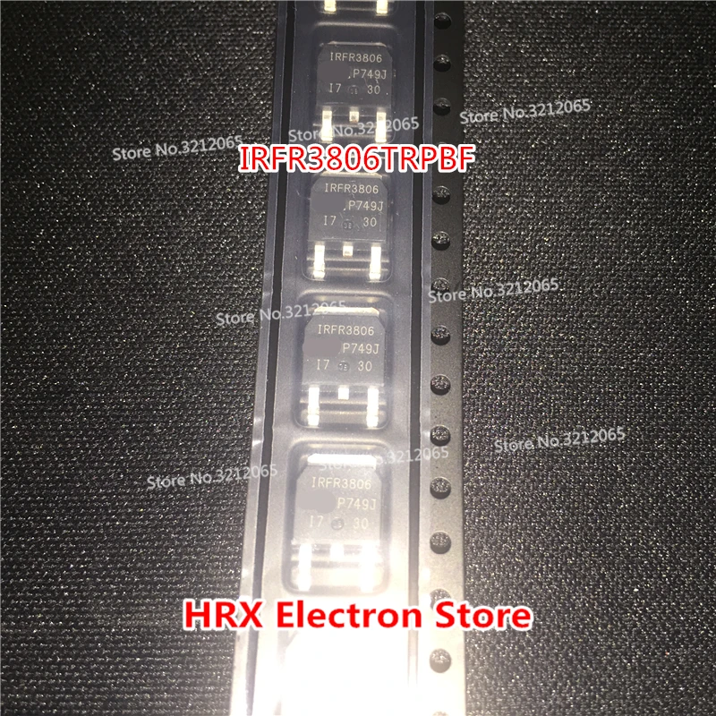 

Новый оригинальный импорт IRFR3806TRPBF IRFR3806 MOSFET 60V 43A TO-252 (10-50 шт.)