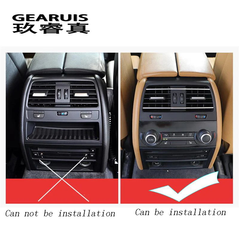 Стайлинг автомобиля интерьер задний ряд кондиционер выходное украшение крышка