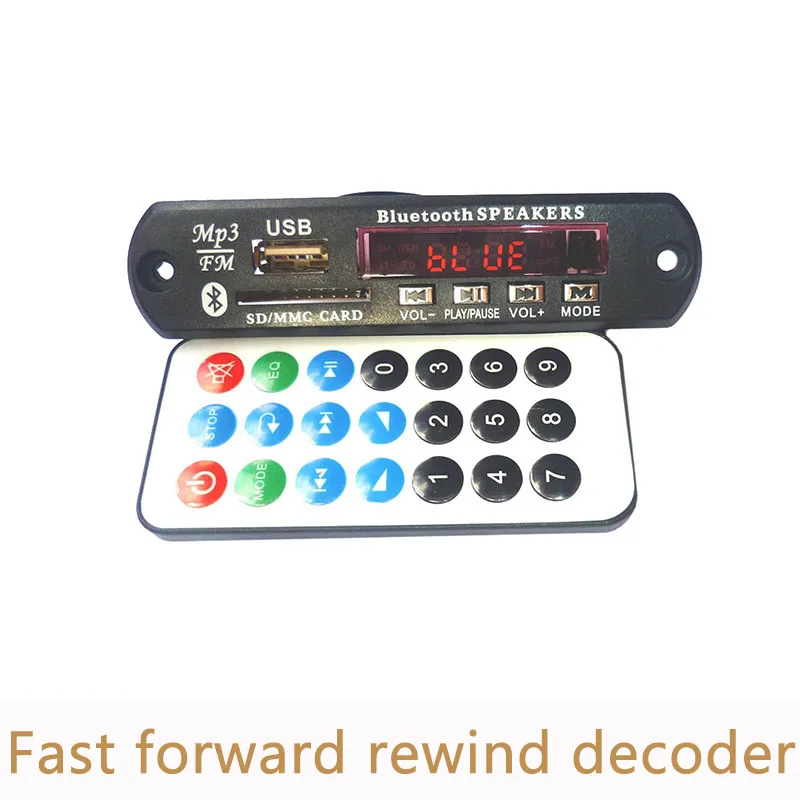 7 12 в Bluetooth MP3 декодирующая плата декодер не допускающий потерь модуль