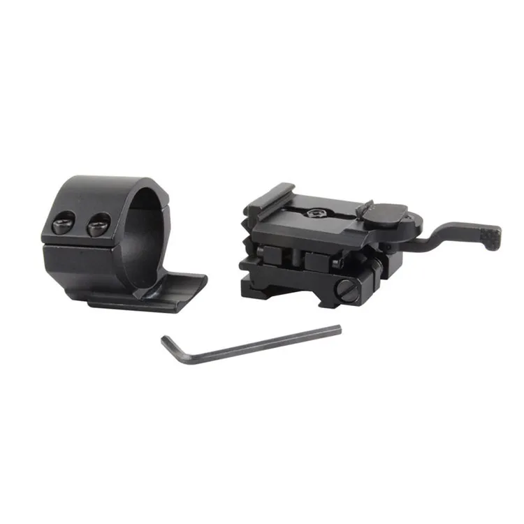 QD Quick Release отменил флип в сторону областей крепления 34 мм кольцо Сфера Fit 20 Rail