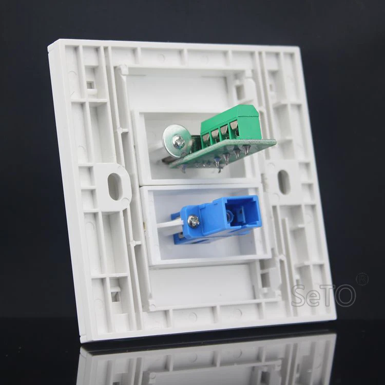 SeTo 86 Тип оптический SC + USB разные телефонные панели Выходная настенная пластина